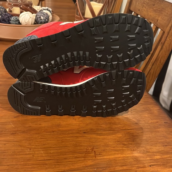 New Balance 574 ML574PRD varsity pack shoes sneakers red new Mens Size 9.5 - Picture 10 of 12